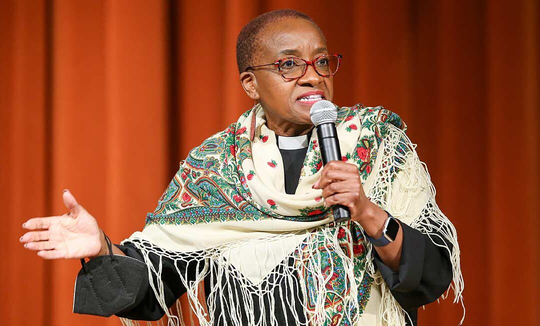 Daughter of Archbishop Desmond Tutu, Revd Nontombi Tutu shares insights into her lecture ‘Truth: The Path to Reconciliation.’